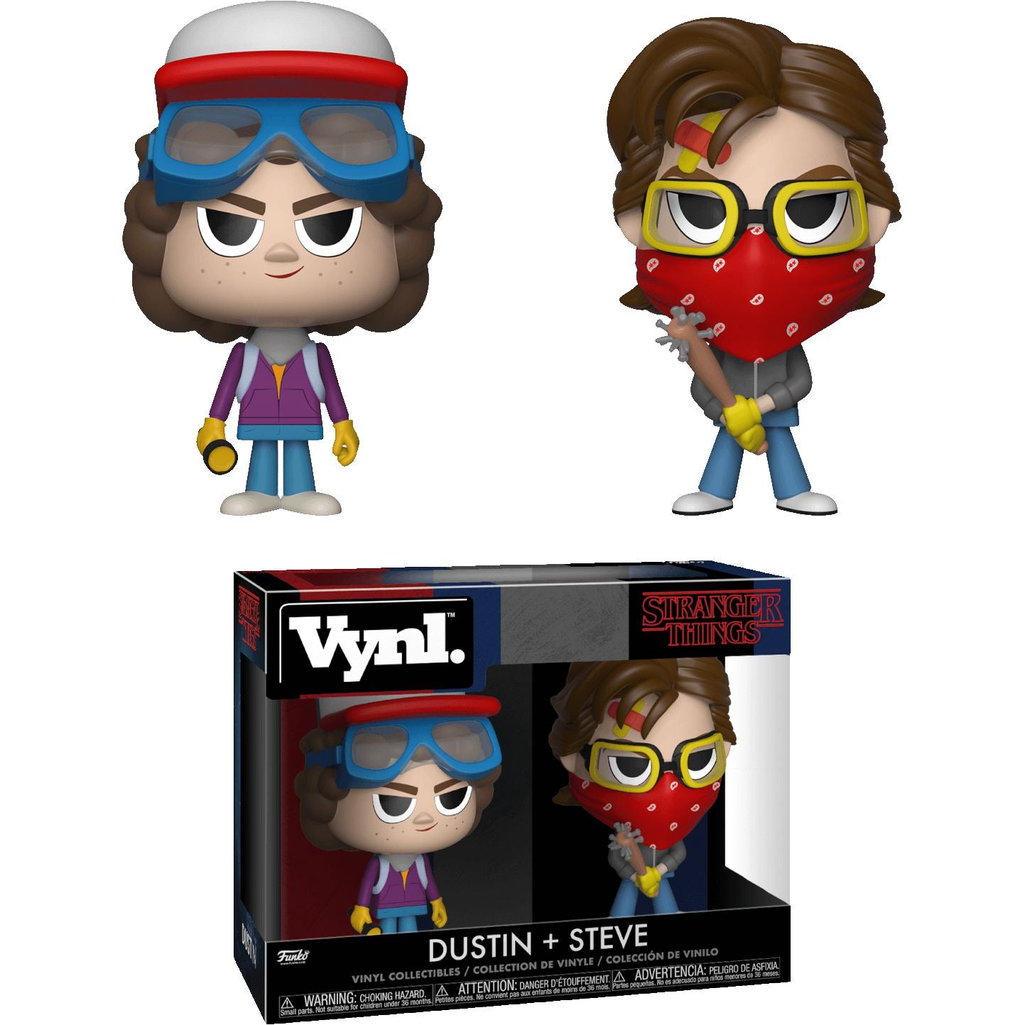 VYNL: Stranger Things - 2 Pack - Steve & Dustin
