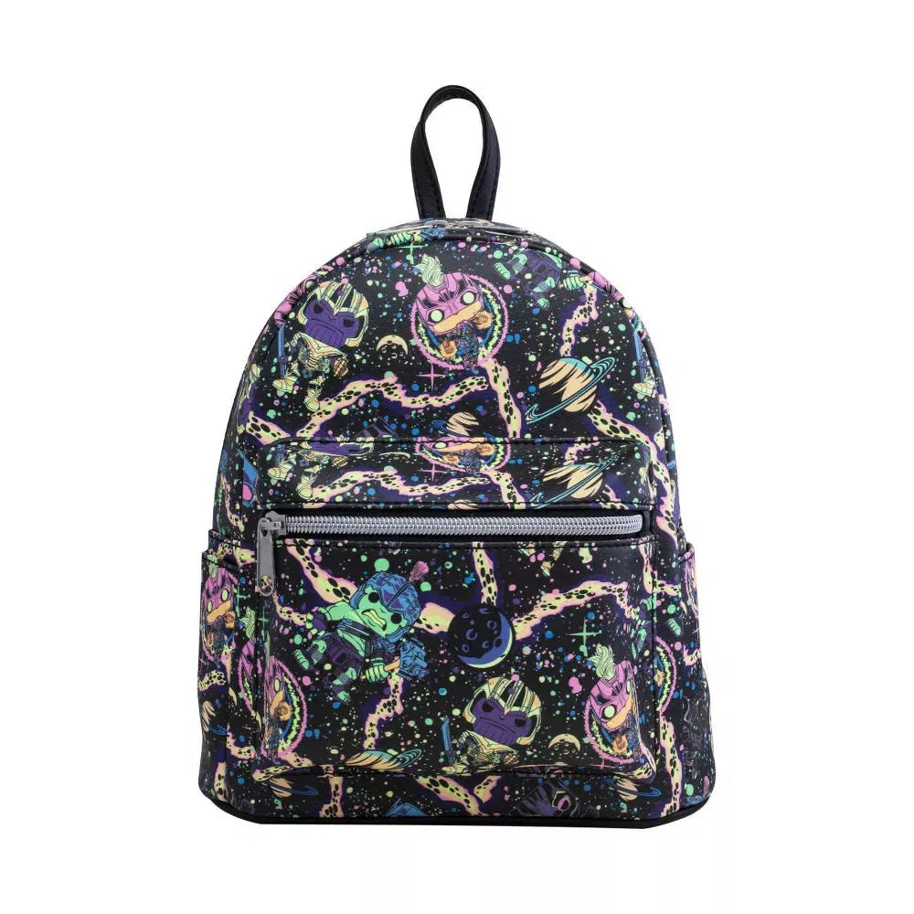 infinity mini backpack Marvel Neon Infinity Saga Blacklight Mini Backpack 2021 Funko
