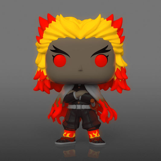 POP Animation: Demon Slayer - Kyojuro Rengoku 1308 (Glow in the Dark)