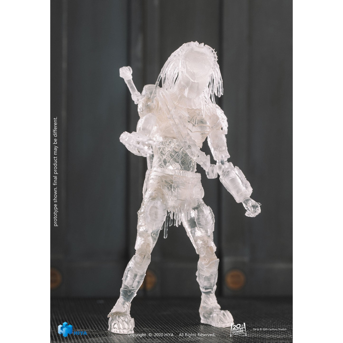 AVP 2 Invisible Wolf Predator 1/18 Scale Figure
