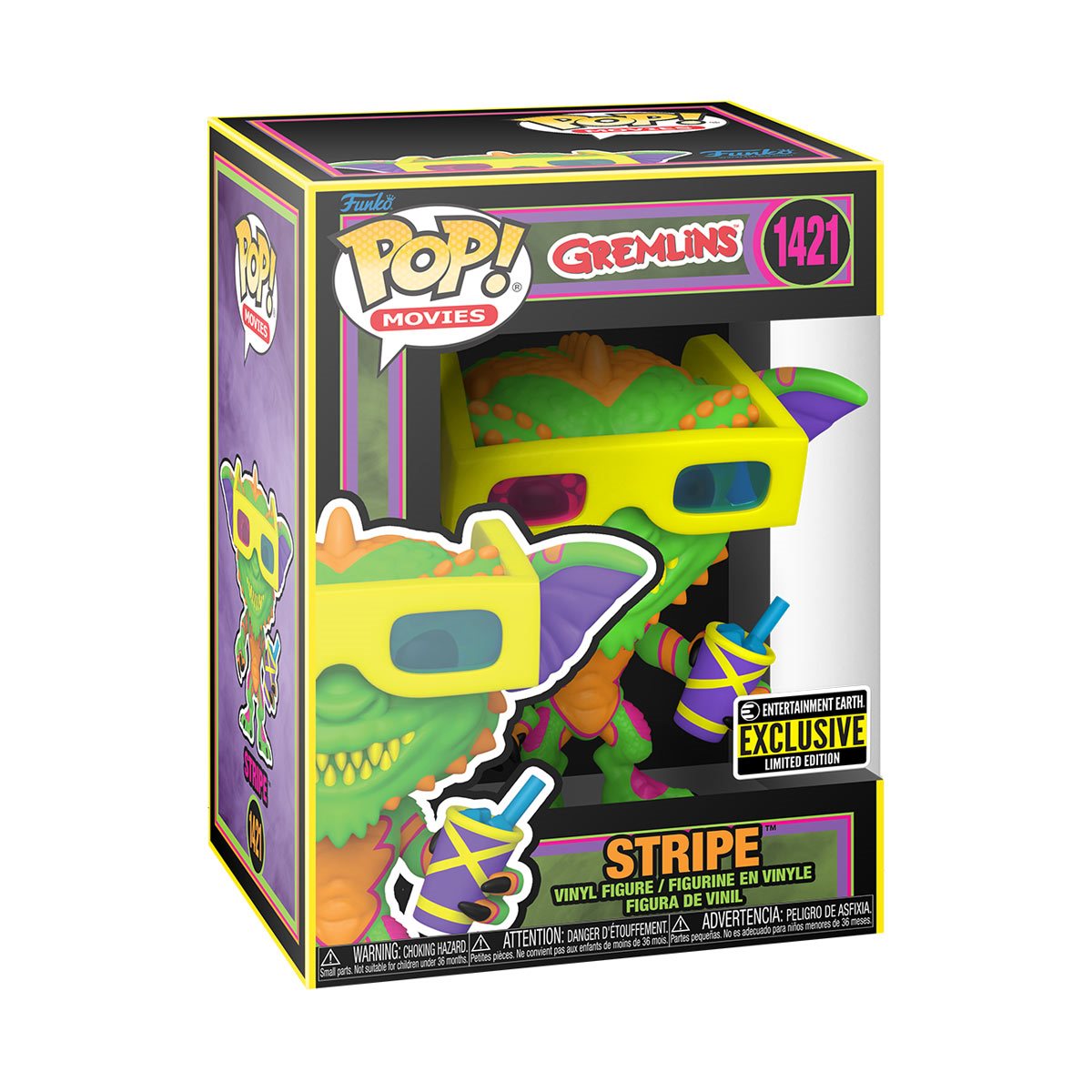 POP Movies: Gremlins - Stripe with 3D Glasses 1421 (Blacklight)