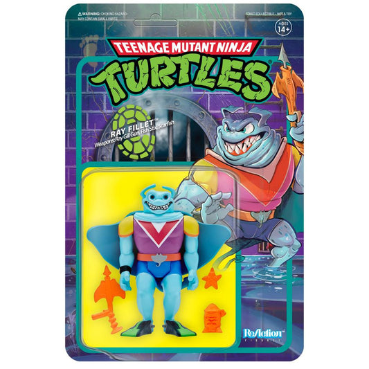 TMNT ReAction Ray Fillet Figure