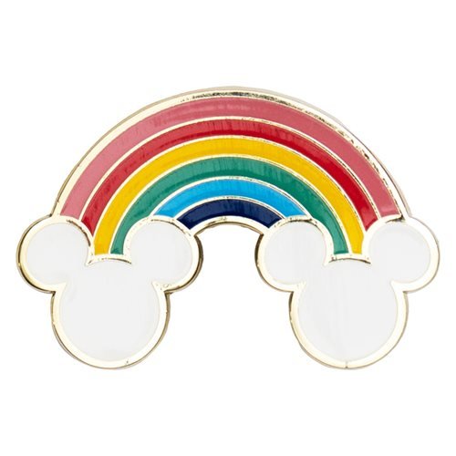 Mickey Mouse Rainbow Clouds Enamel Pin - EE Exclusive