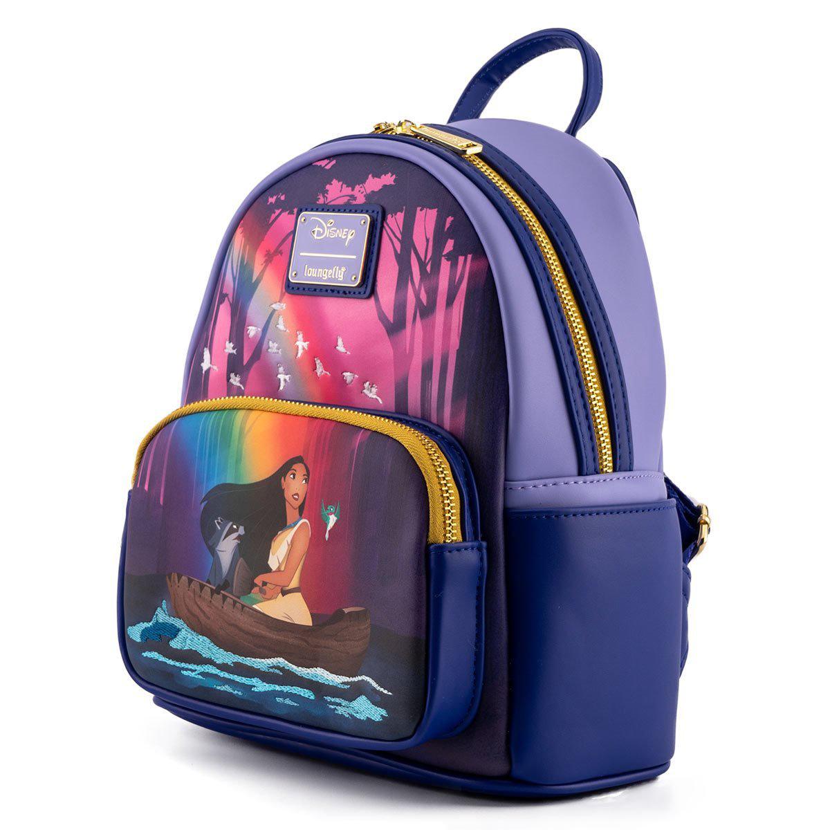 Loungefly Disney Pocahontas Just Around the River Bend Mini Backpack