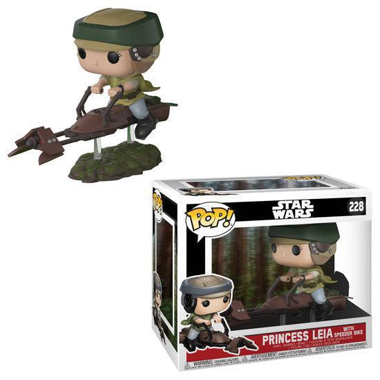Pop! Star Wars: Princess Leia with Speeder Bike