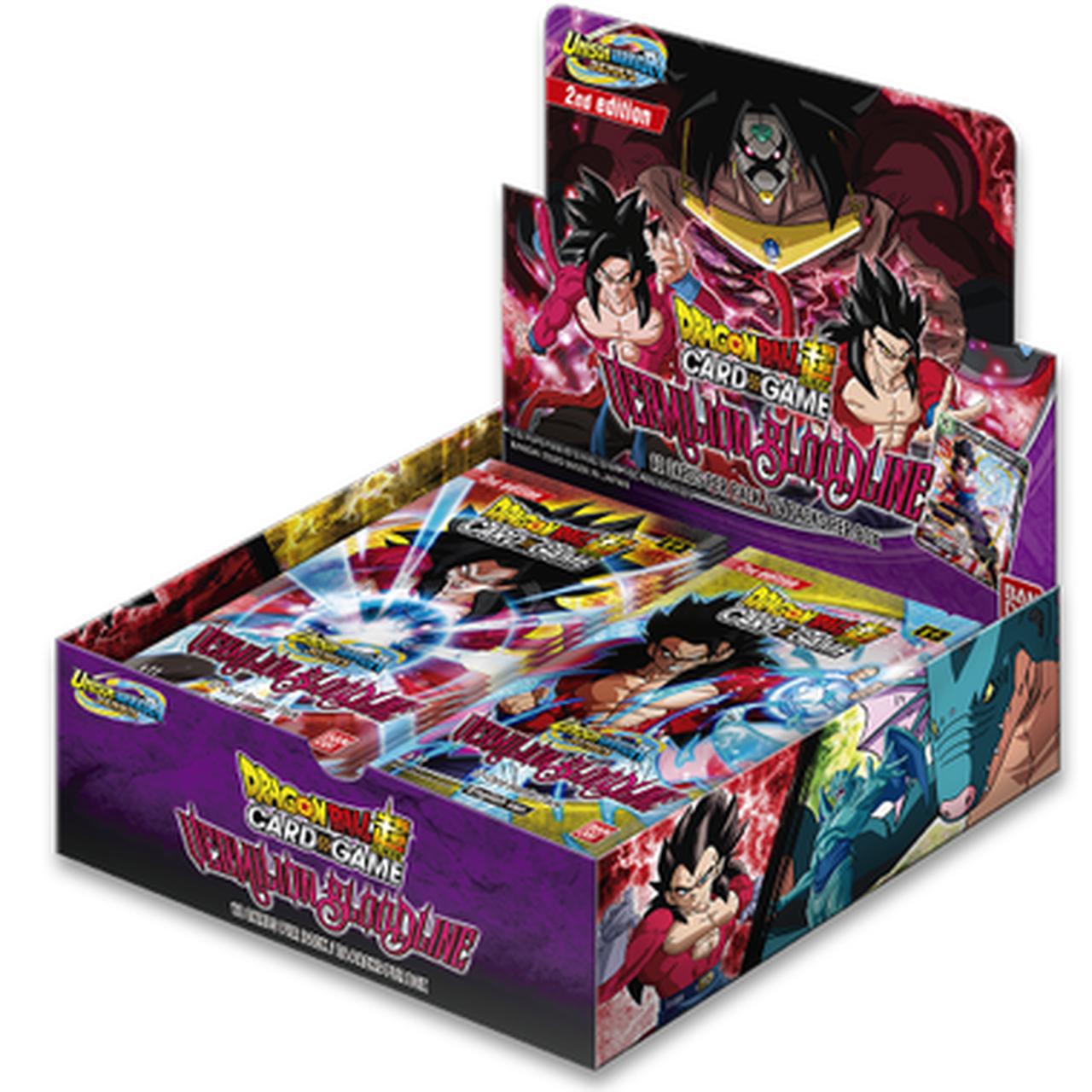 DBS Card Game - Unison Warrior Series 2 2nd Edition Boost: Vermilion Bloodline - 24-Packs SEALED Box