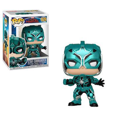 POP Marvel: Captain Marvel - Star Commander