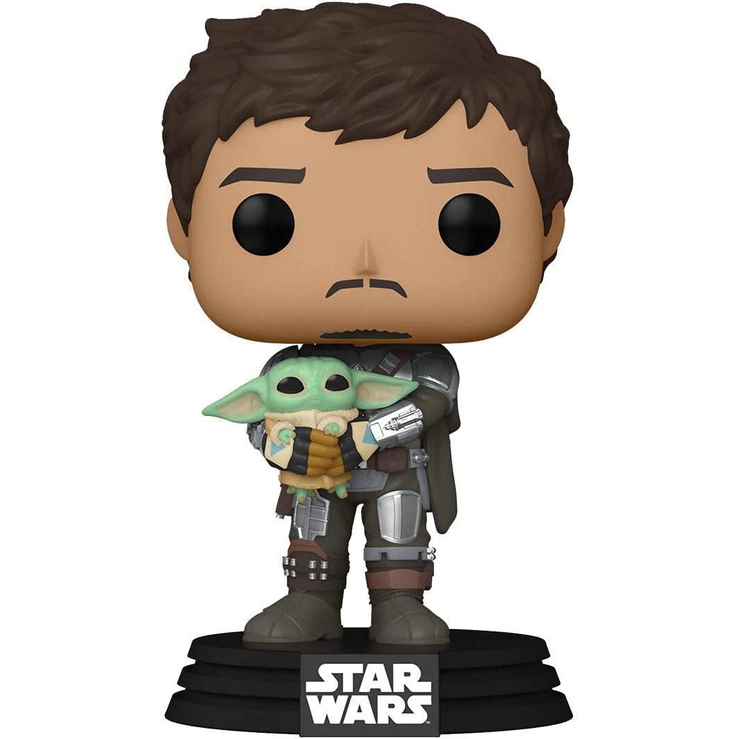POP Star Wars: Mandalorian - Mando Holding Child