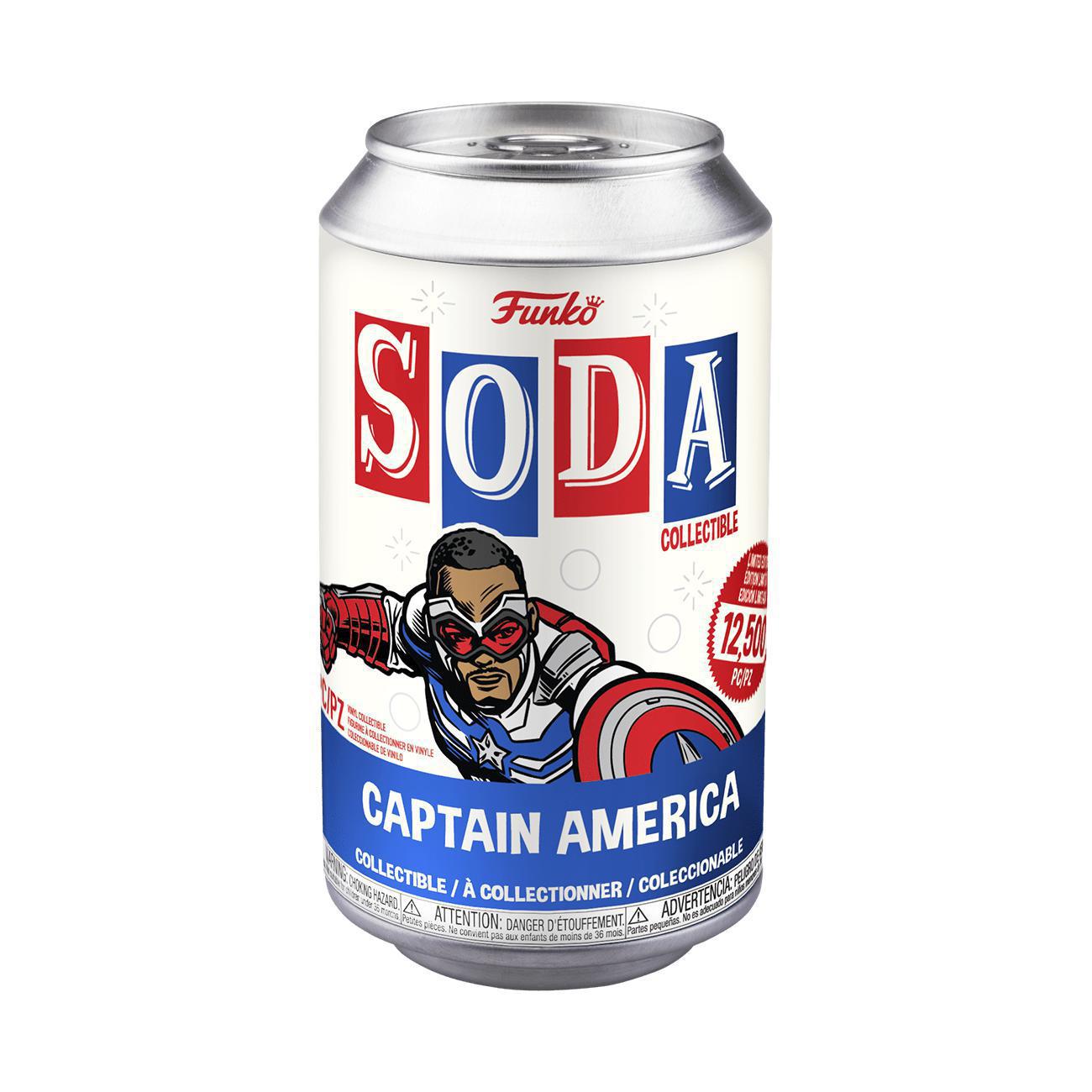 Funko SODA: Marvel The Falcon & Winter Soldier - Captain America w/ Chase