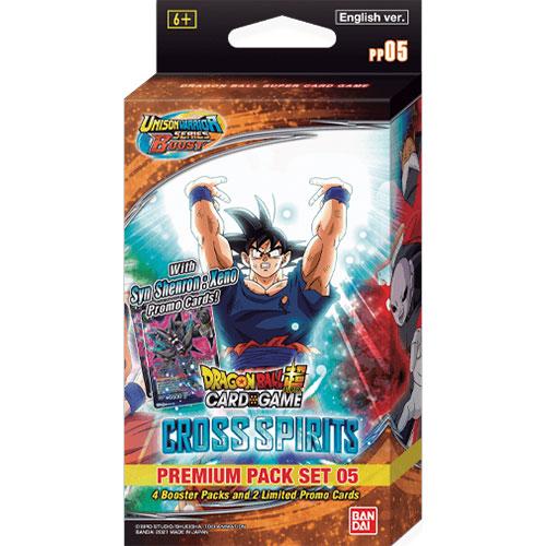DBS Card Game - Unison Warrior Series Boost: Cross Spirits - Premium Pack Set 05