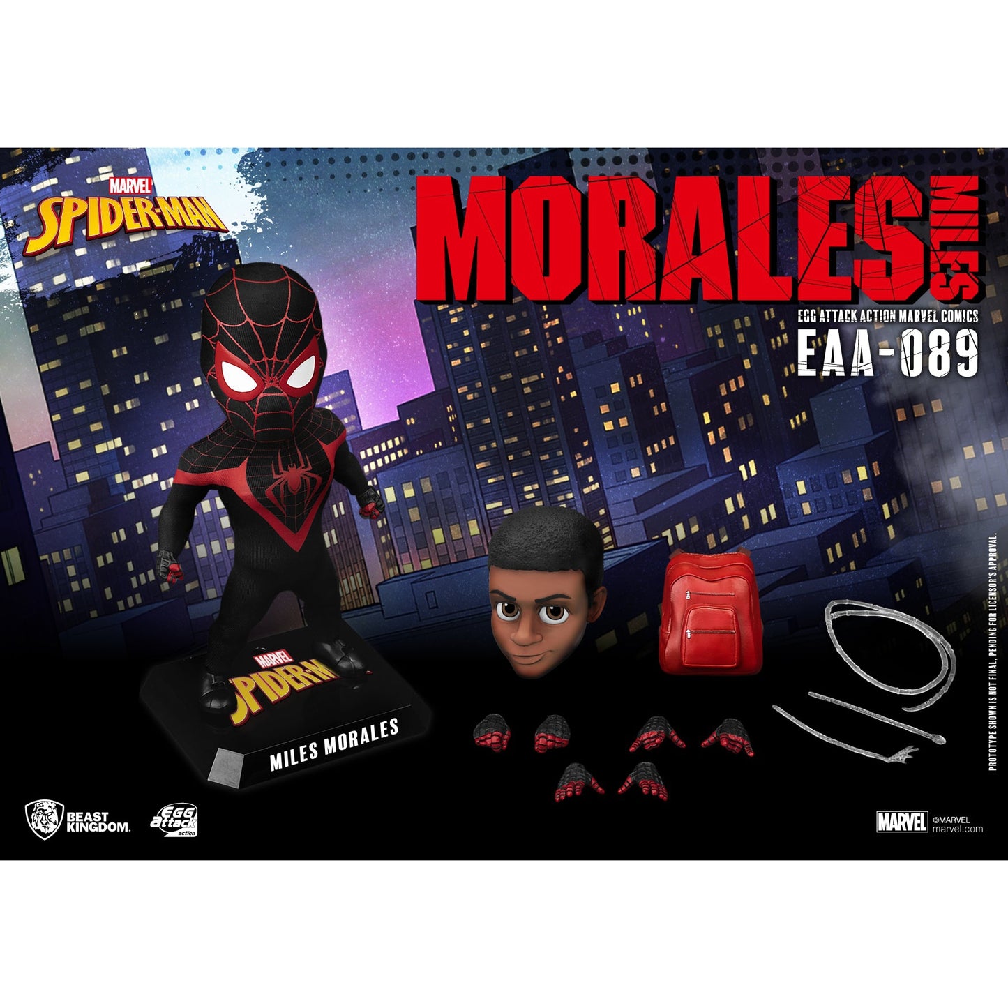 Miles Morales EAA-089 Miles Morales Action Figure
