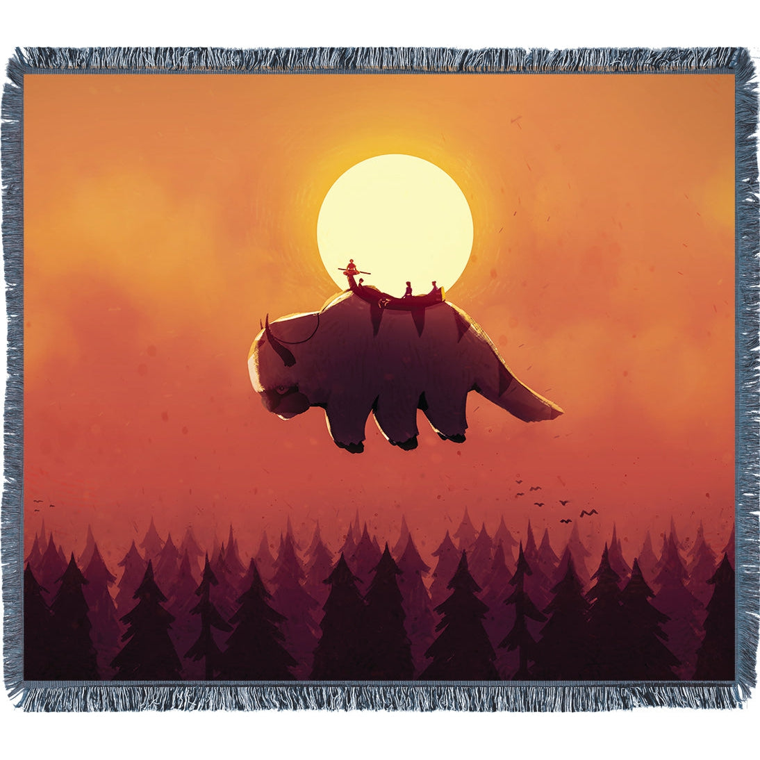 Avatar: The Last Airbender Sun Woven Throw