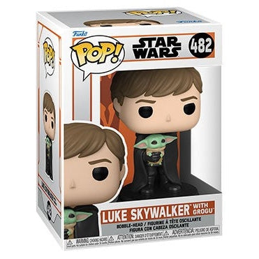 POP Star Wars: Mandalorian - Luke Skywalker with Grogu