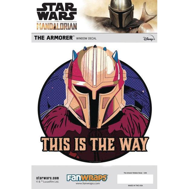 MANDALORIAN: ARMORER WINDOW DECAL