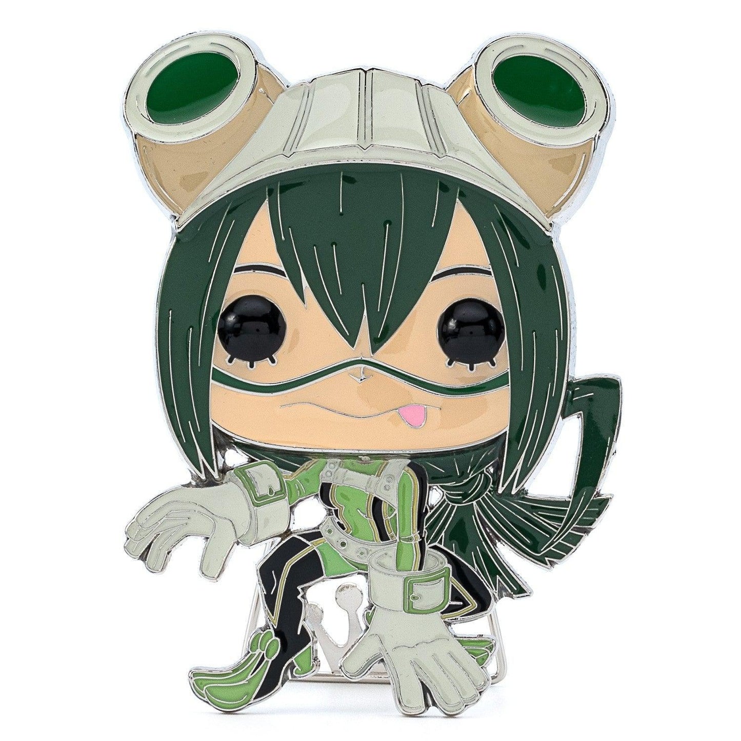Large Enamel Pop! Pin: MHA - Tsuyu Asui 04