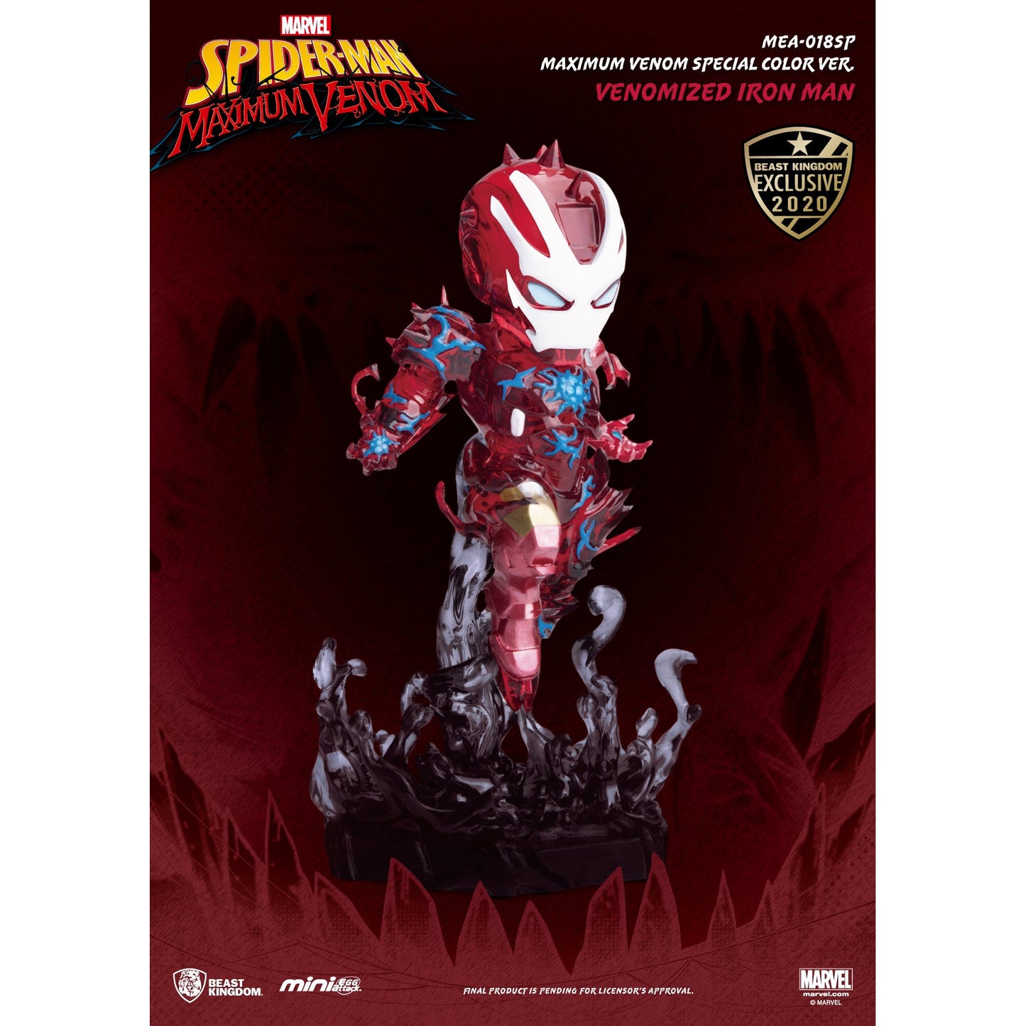 SDCC 2020 Marvel MEA-018SP Maximum Venom Special Figures 2-pack
