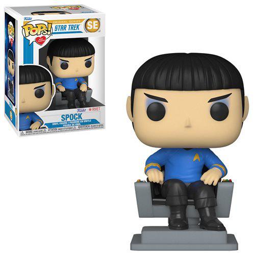 POP TV: Star Trek PWP Youthtrust - Spock in chair SE