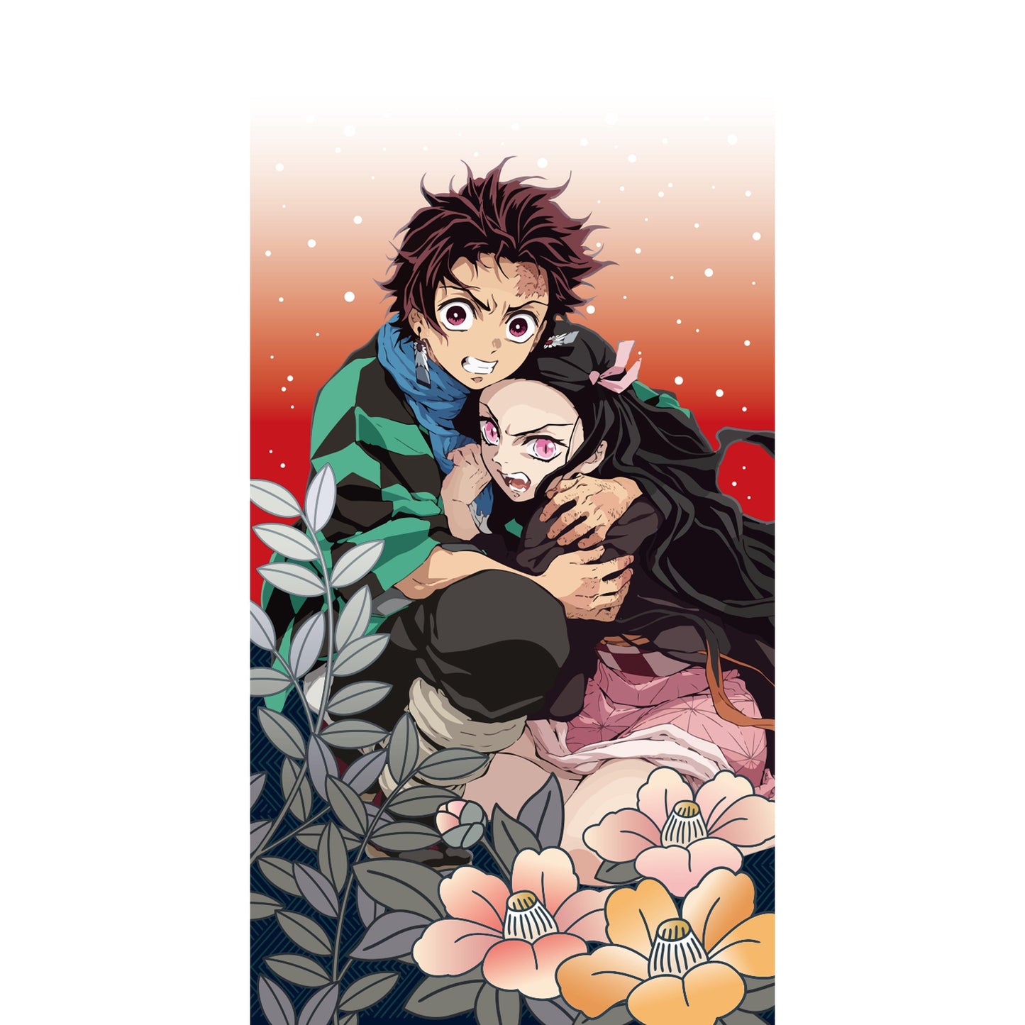Demon Slayer: Kimetsu no Yaiba - Bath Towel 1 - Tanjiro & Nezuko