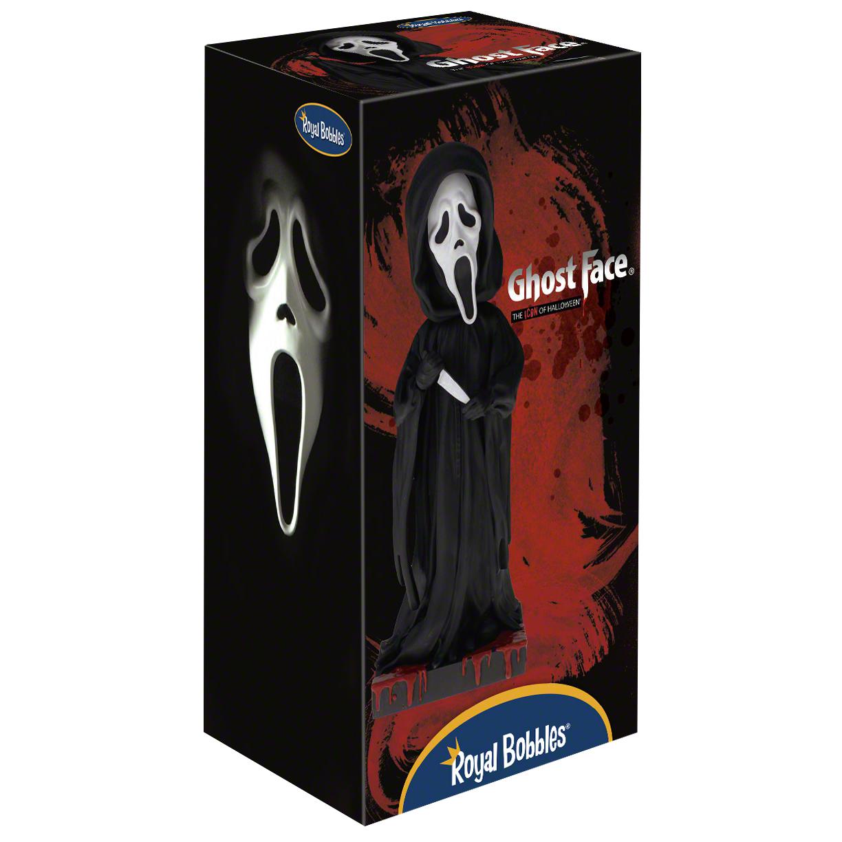 Royal Bobbles Scream Ghost Face Bobblehead