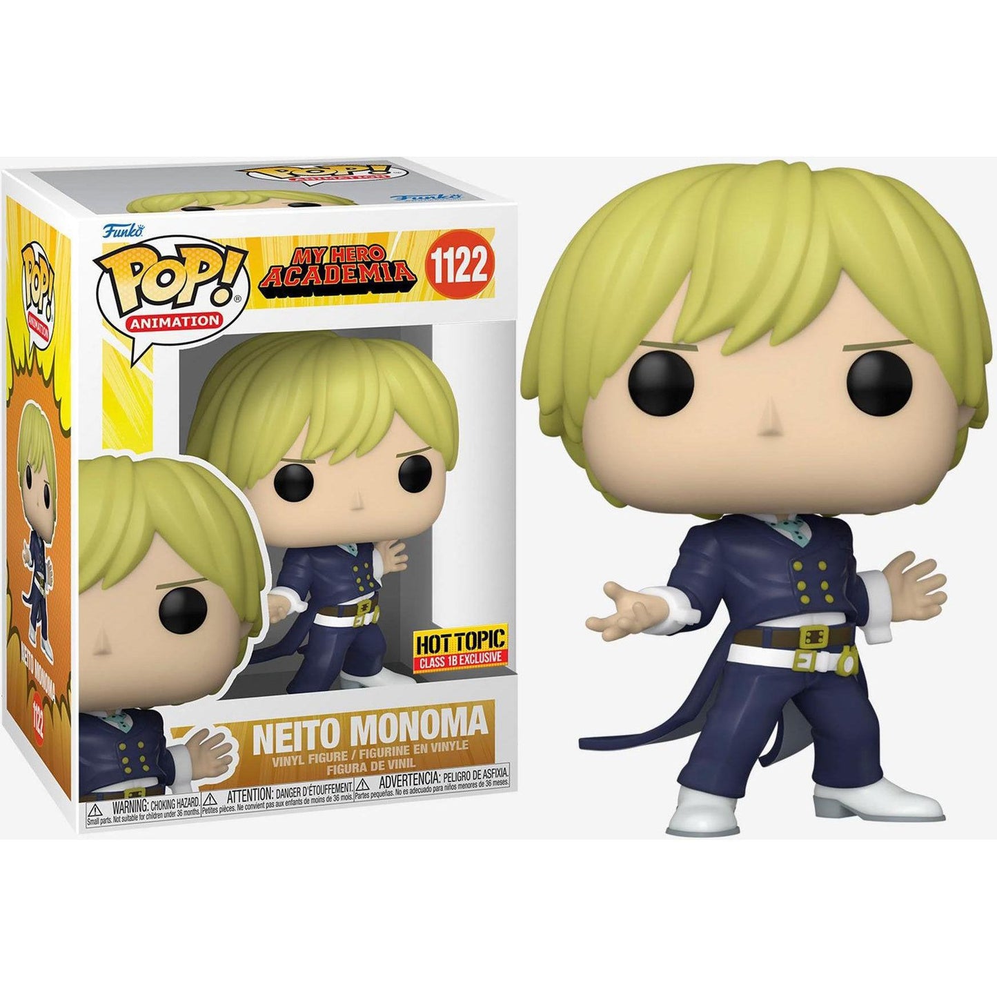 POP Animation: MHA - Neito Monoma 1122