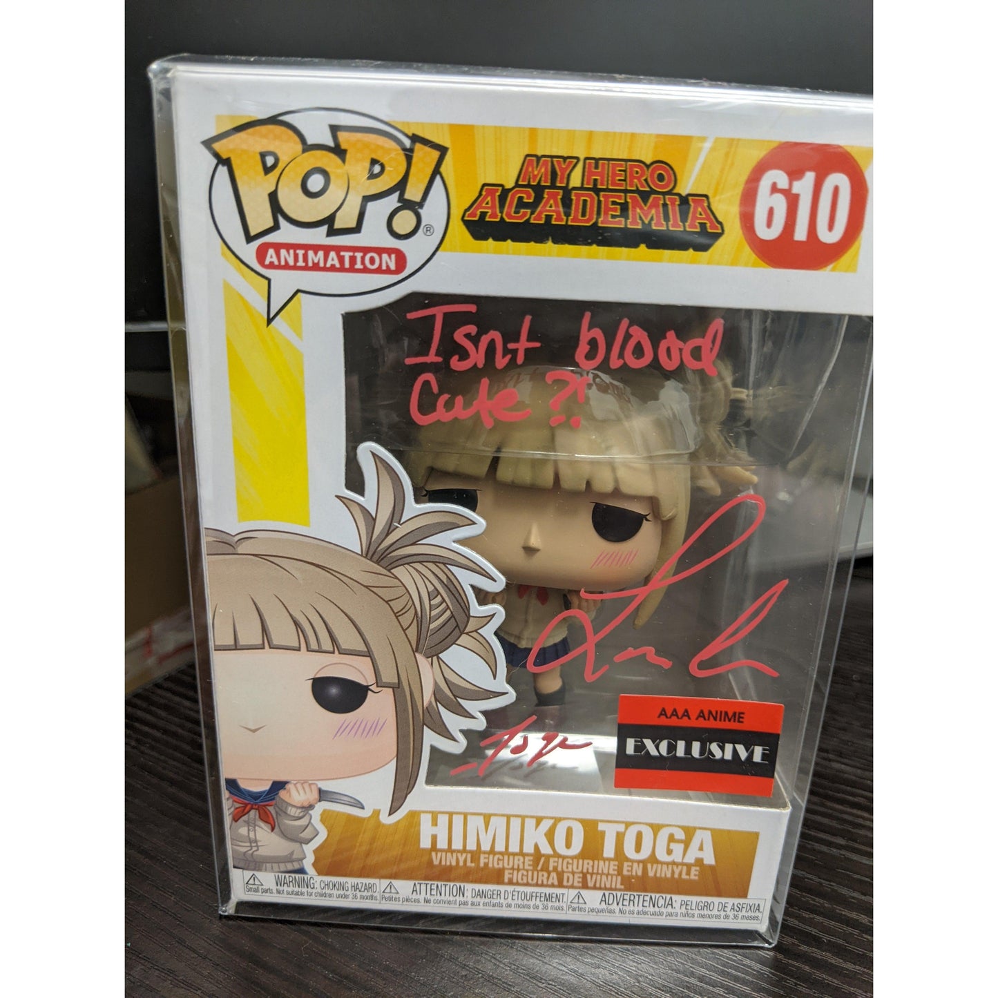 POP Animation: MHA - Himiko Toga 610 Signed