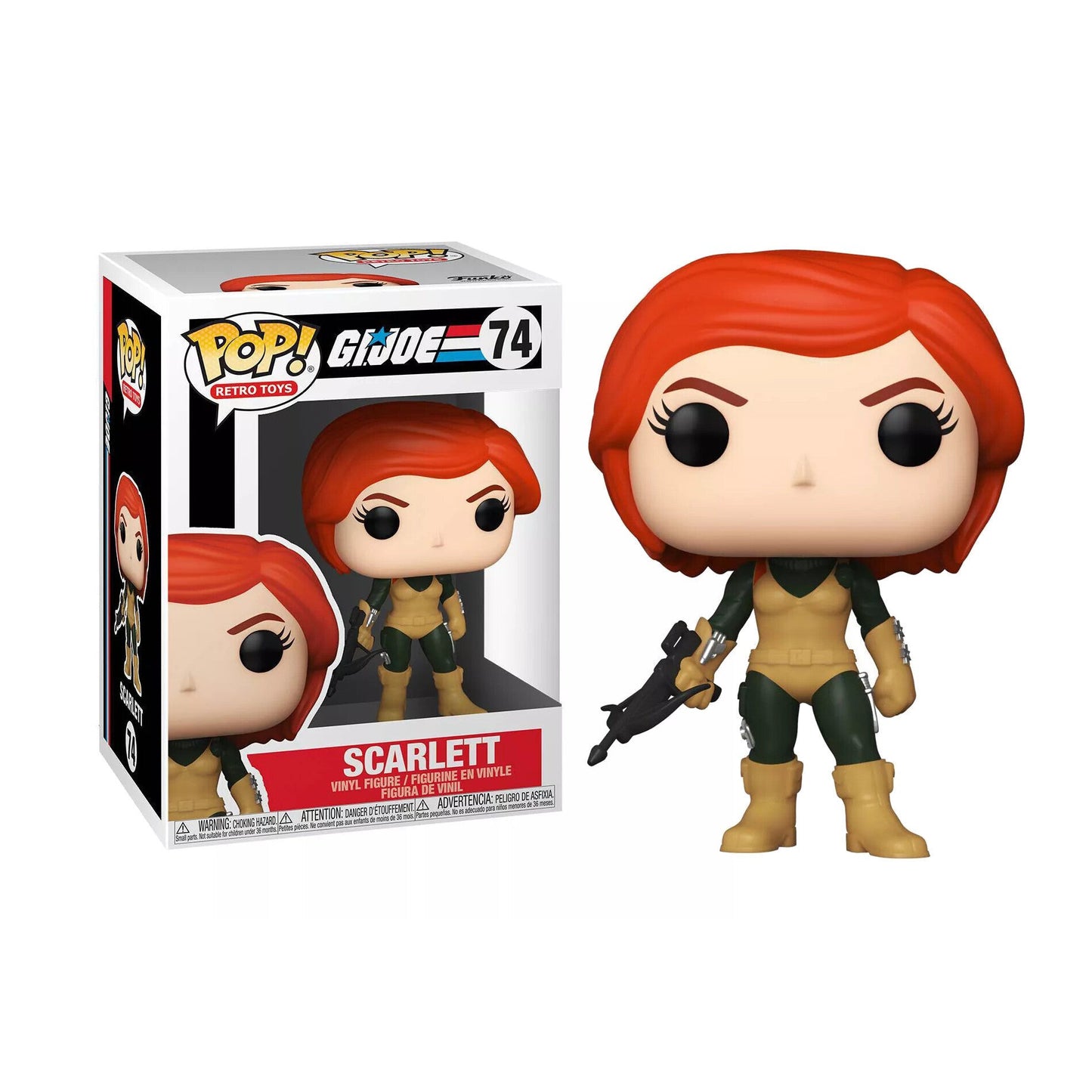 POP Retro Toys: G.I. Joe - Scarlett 74