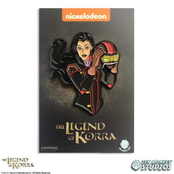 Asami with Helmet - The Legend of Korra Enamel Pin