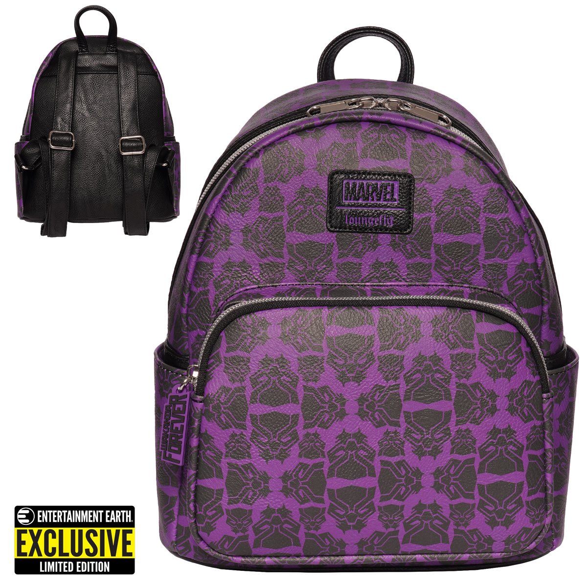 Loungefly Marvel Black Panther Wakanda Forever Mini Backpack