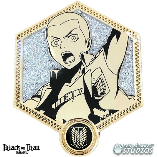Connie Springer - Golden Series - 1st Edition Attack on Titan Enamel Pin