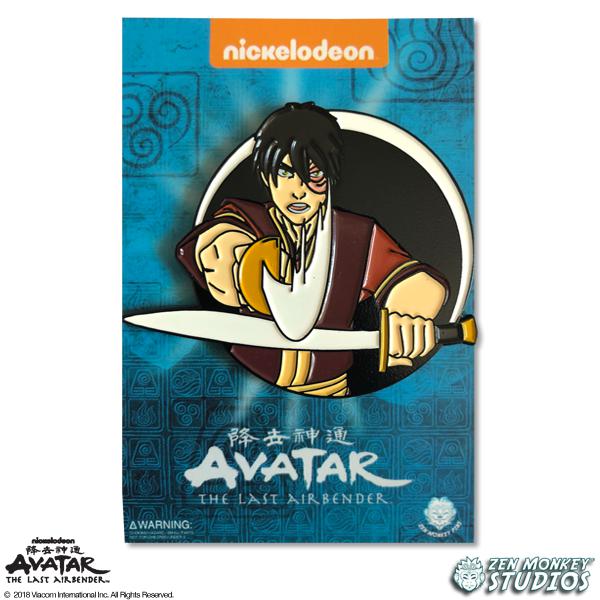 Black Sun Zuko - Avatar: The Last Airbender Pin