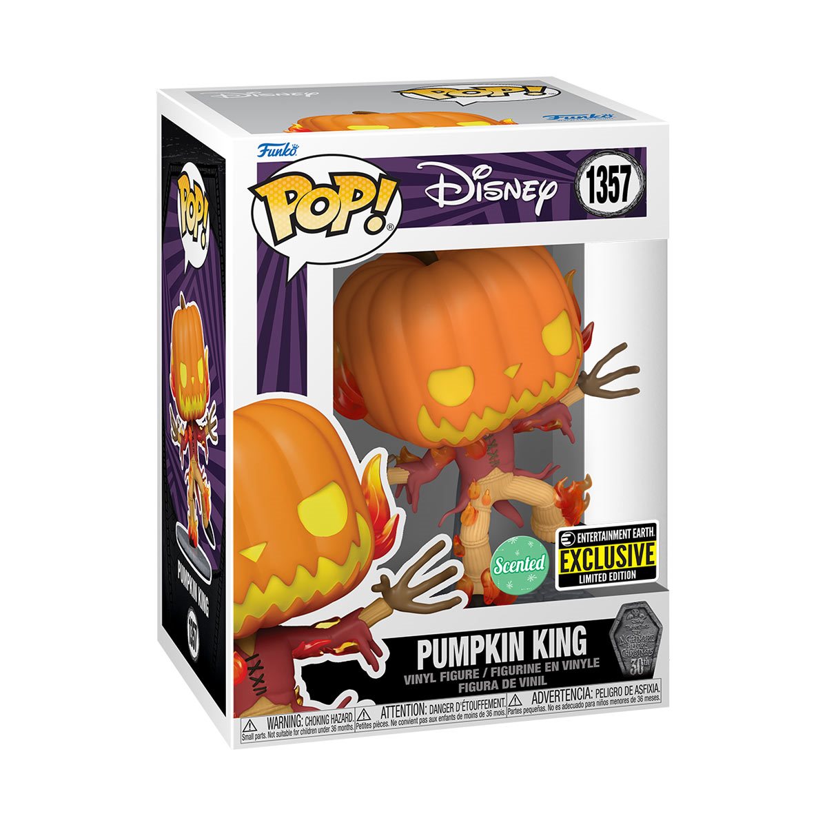 POP Disney: Nightmare Before Christmas - Pumpkin King 1357 (Scented)