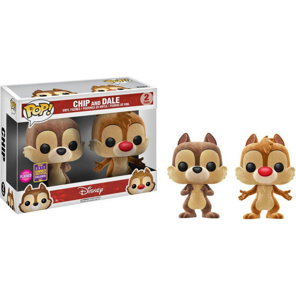 POP Disney: Chip and Dale - Chip and Dale 2-Pack (Flocked)