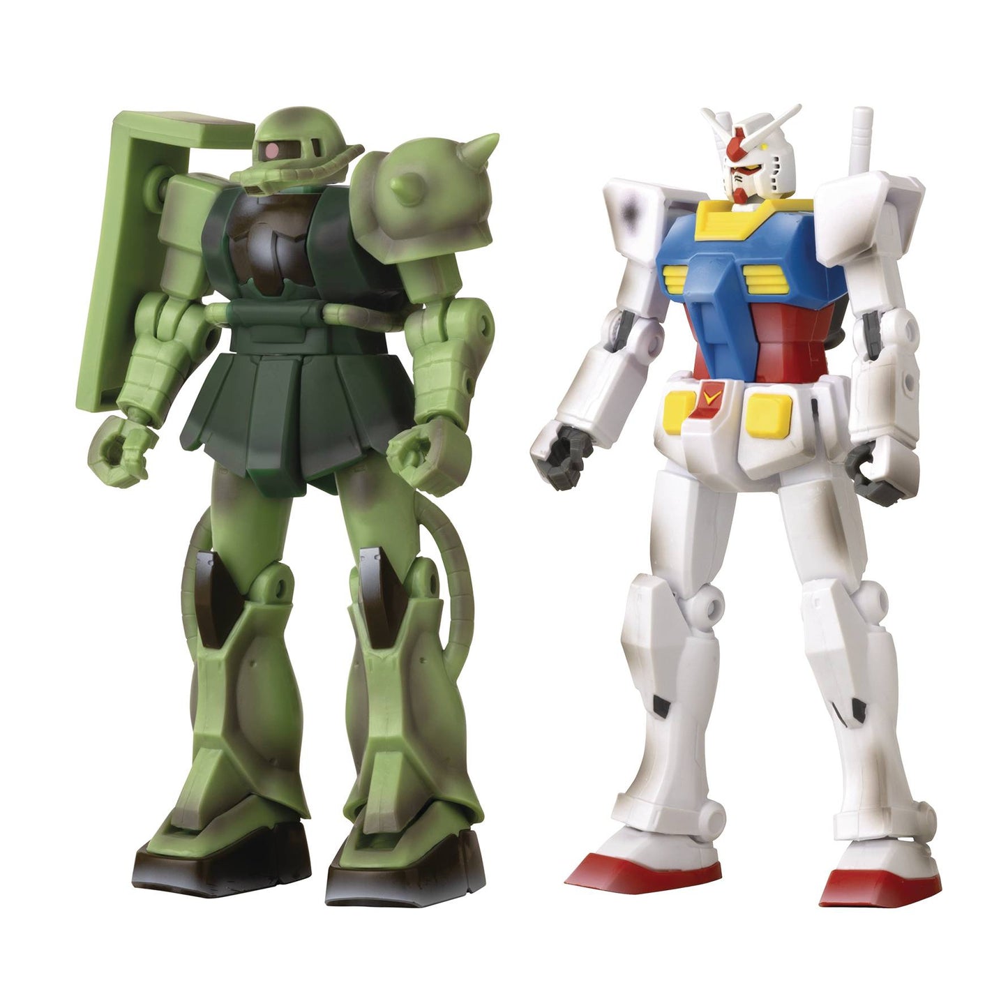 Gundam Inifinity Series - MS-06F Zaku & RX-78-2 Gundam Epic Battle Action Figures