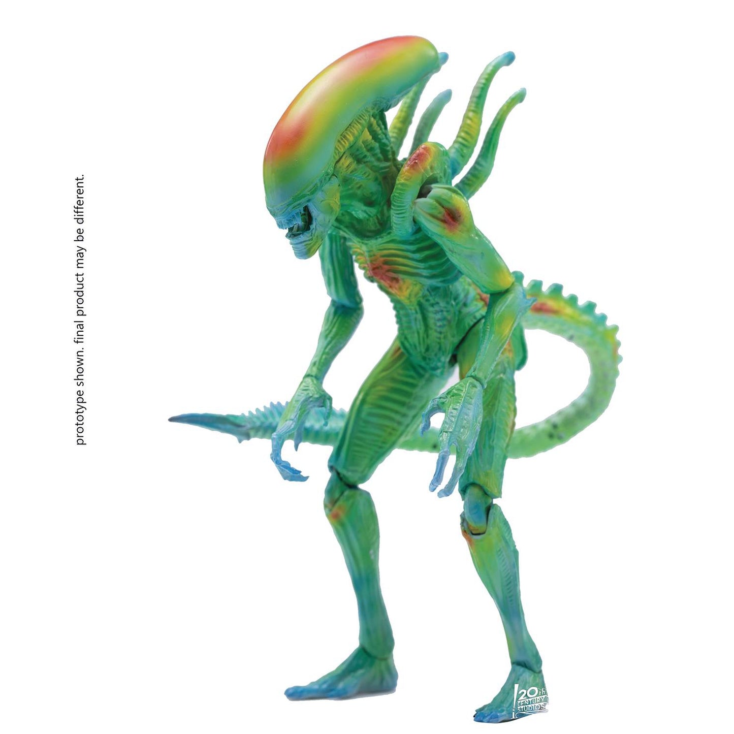 AVP Thermal Vision Alien Warrior 1/18 Scale Figure