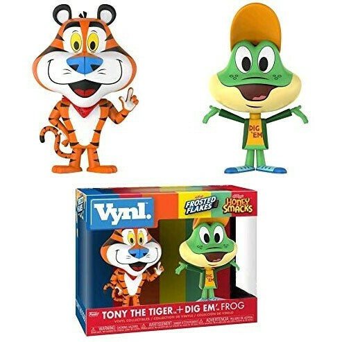 VYNL: AD Icons - 2PK Tony the Tiger & Dig 'Em Frog