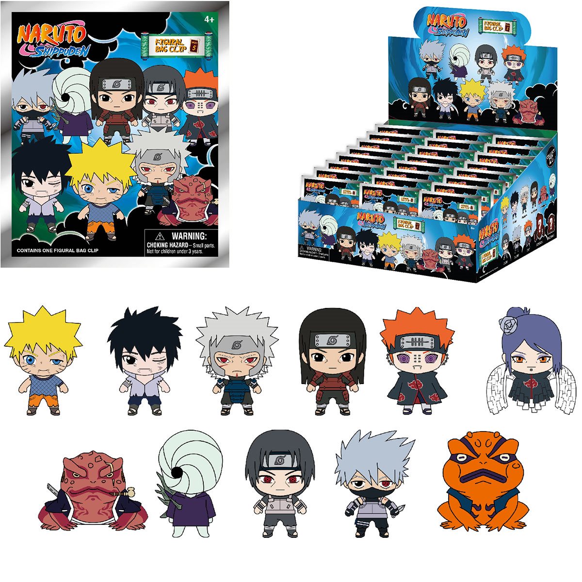 Naruto Shippuden Series 5 Mystery Figural Bag Clip – Stukntyme collectables