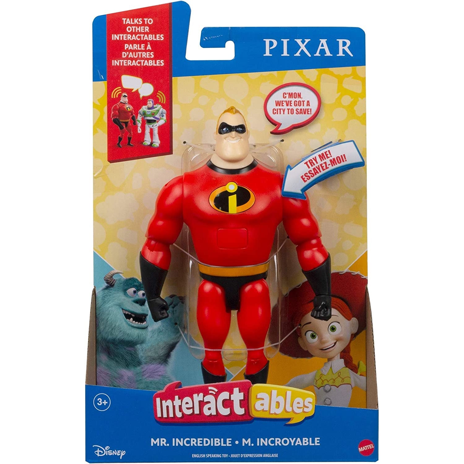 Disney Pixar The Incredibles Interactables - Mr. Incredible Action