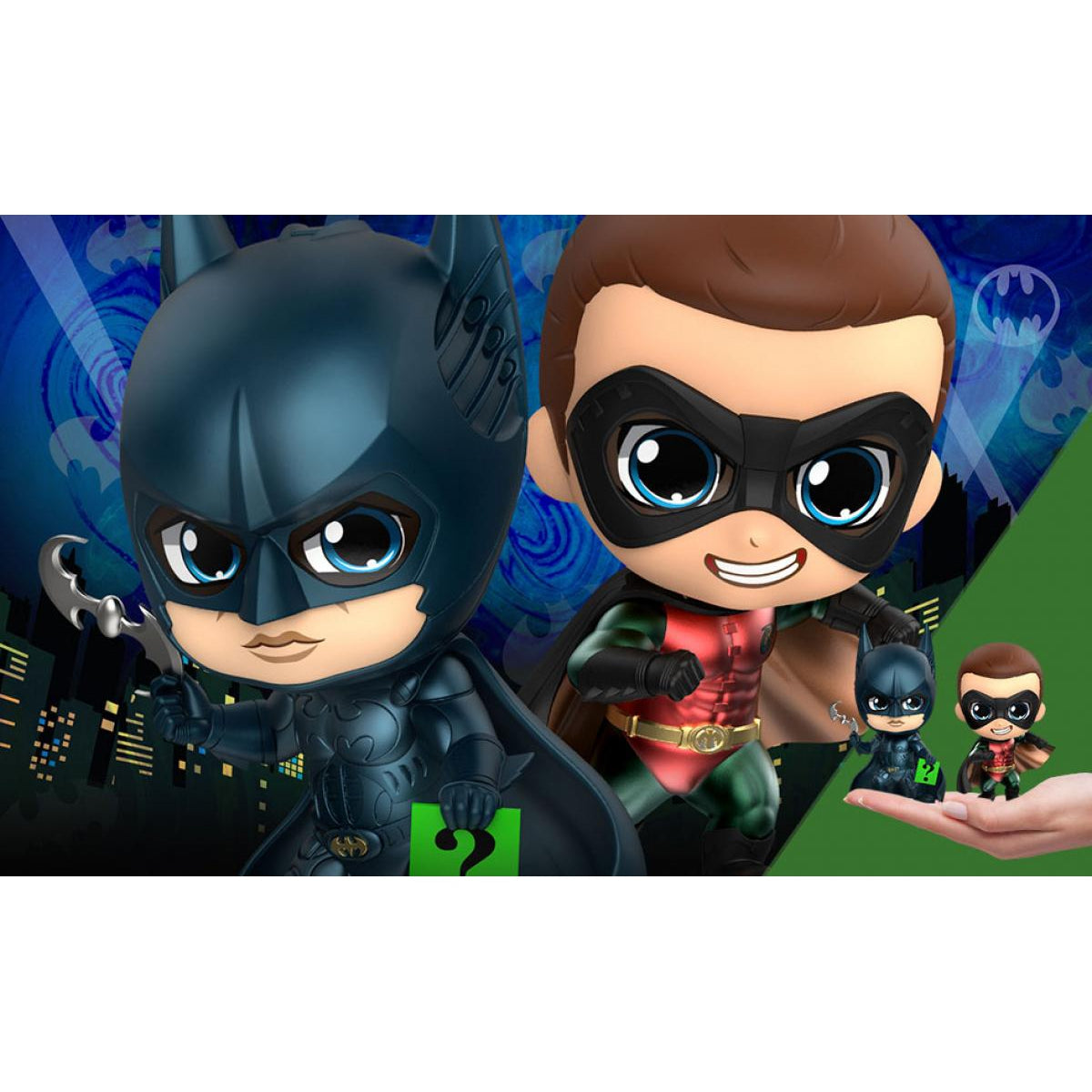 Batman & Robin Cosbaby(s) Collectible Set