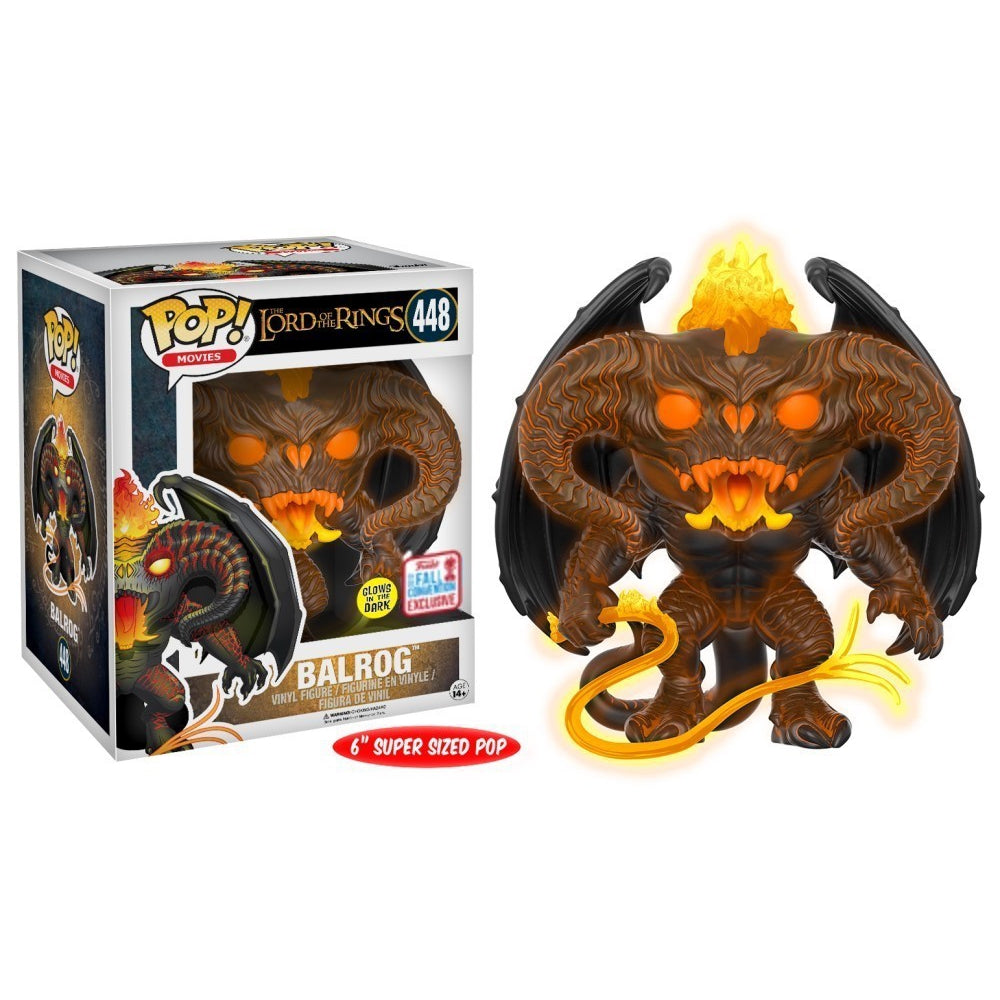 Pop Movies: Lord of the Rings - Balrog 448 (Glow) - Shared Exclusive