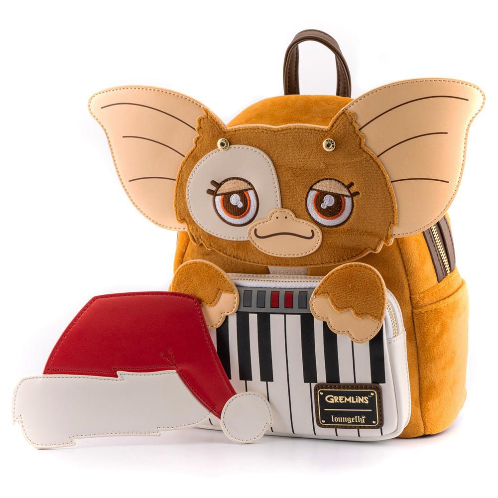 LOUNGEFLY Gremlins Gizmo Holiday Keyboard Cosplay Mini Backpack