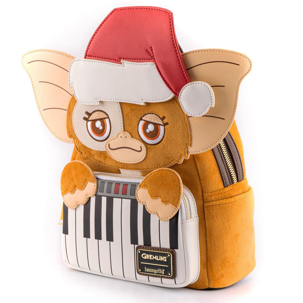 LOUNGEFLY Gremlins Gizmo Holiday Keyboard Cosplay Mini Backpack