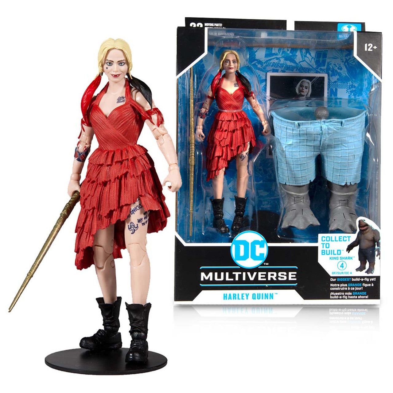DC Multiverse The Suicide Squad - Harley Quinn 7" scale Action Figure