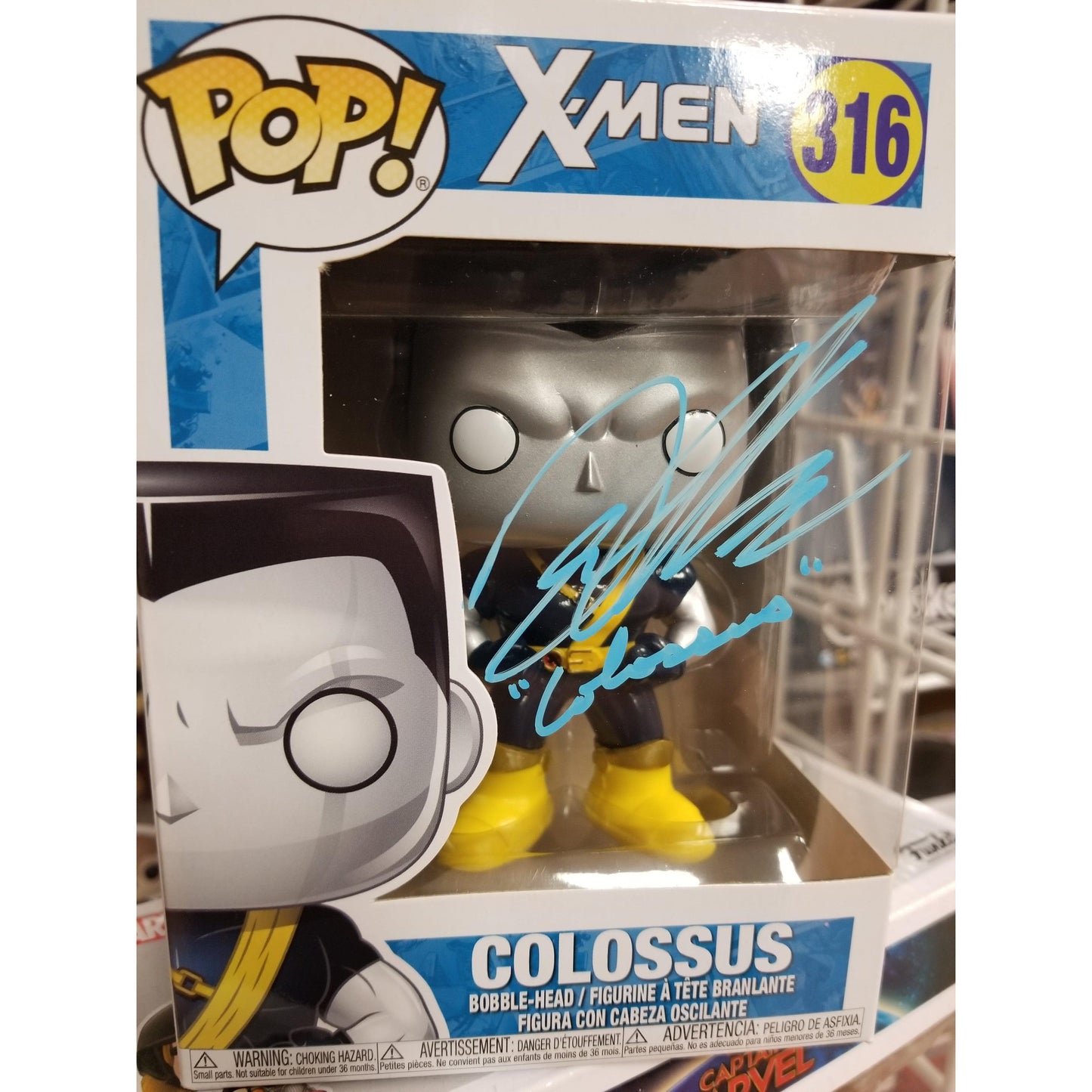 Pop! Marvel: X-Men - Colossus 316 Signed
