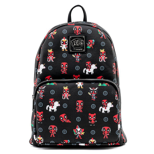 Loungefly Marvel Deadpool 30th Anniversary Zip Around Backpack
