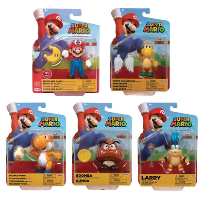 Super Mario - Larry with Magic Wand 4" Action Figure