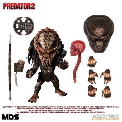 Predator 2: City Hunter Predator 6-Inch Deluxe Roto Figure - Mezco Designer Series