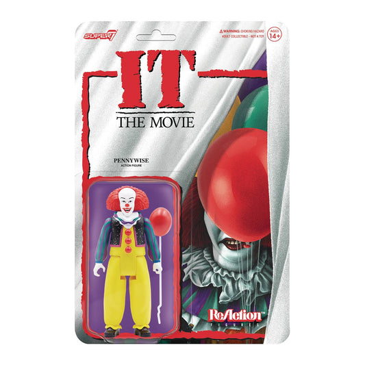 Pennywise Clown 3" ReAction Action Figure
