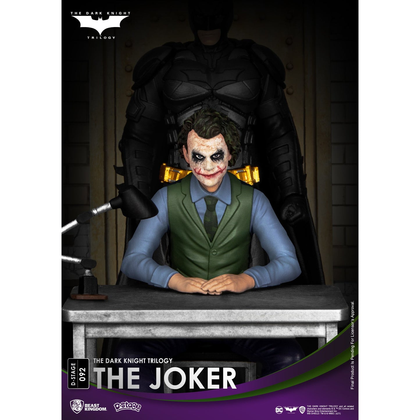 Dark Knight Trilogy - DS-092 Joker D-Stage 6" Statue