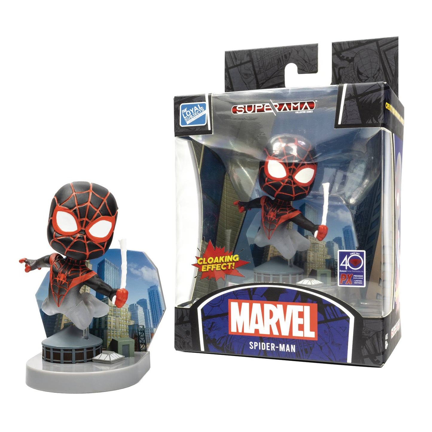 Marvel Superama Spider-Man Miles Morales Diorama