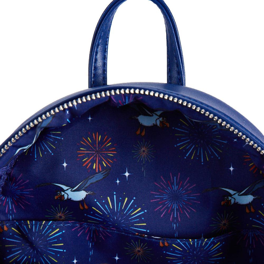 Loungefly Disney The Little Mermaid Ariel Fireworks Glow and Light Up Mini Backpack